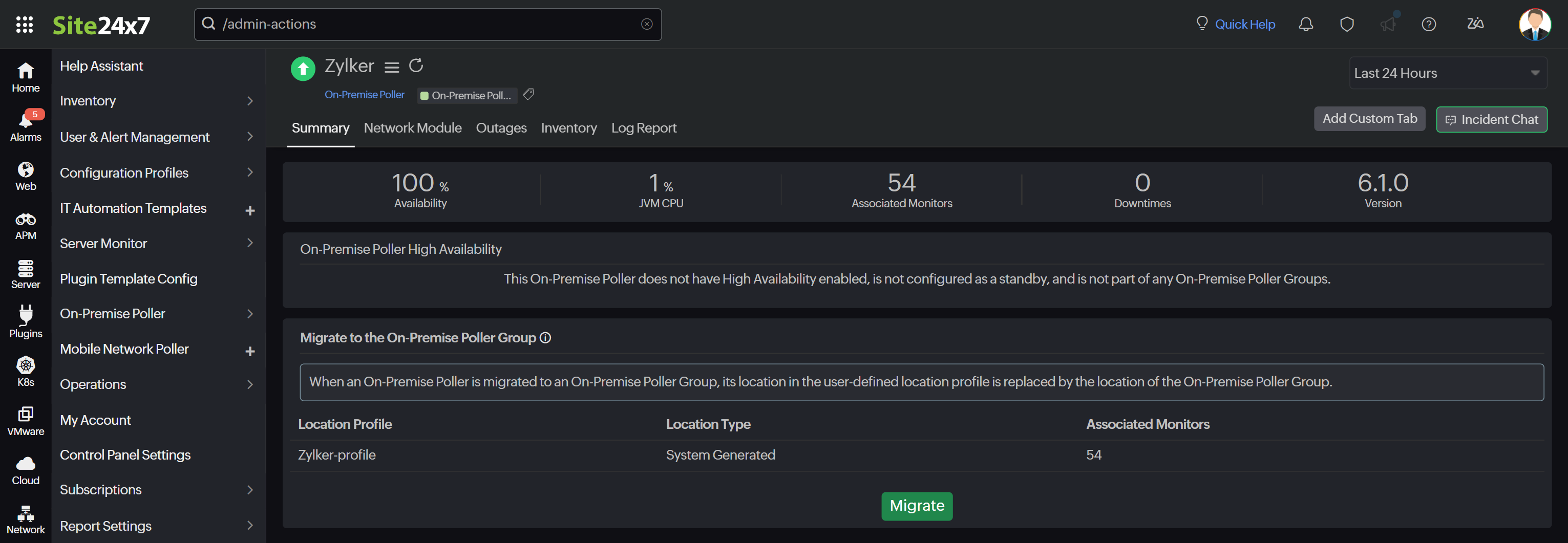 Migrating On-Premise Poller