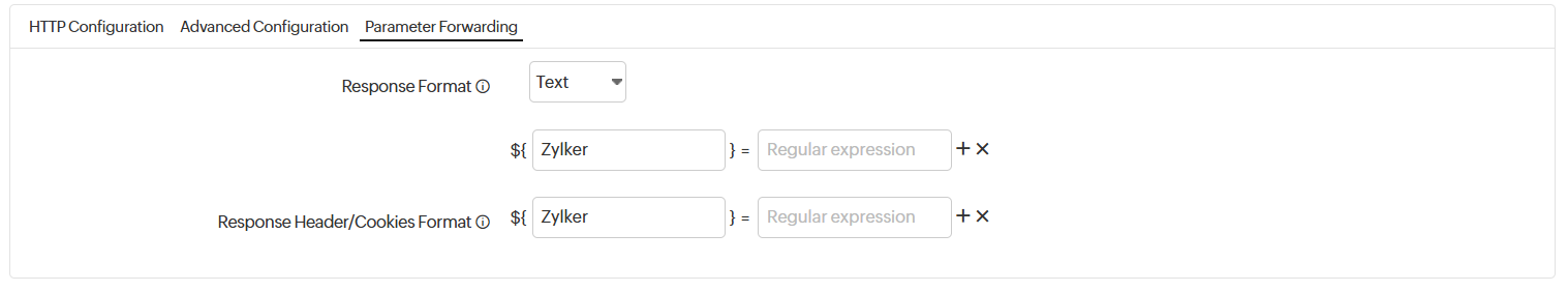 Parameter Forwarding