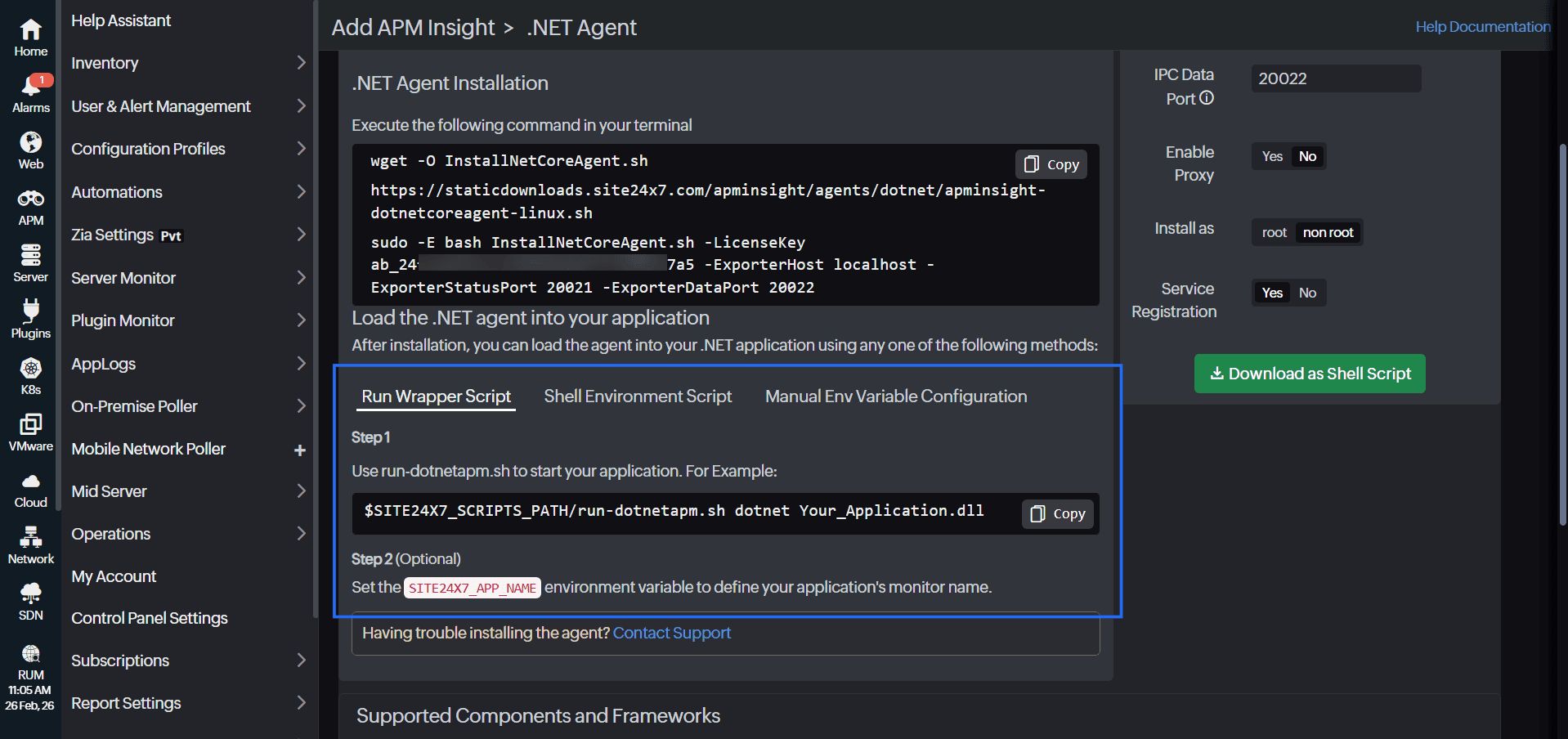 Linux Run Wrapper Script