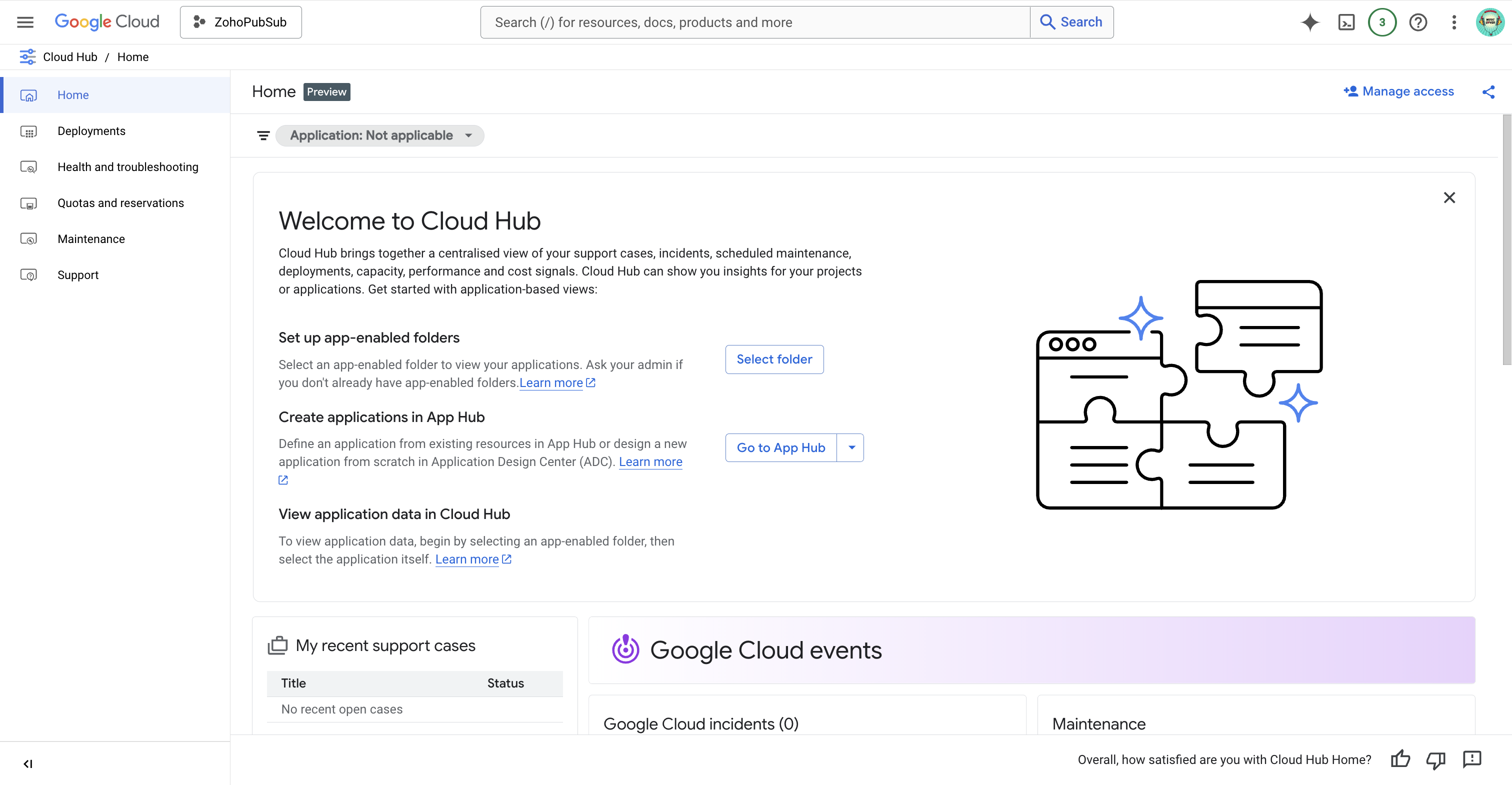 Google Cloud Pub/Sub home